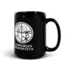 The Barbarian Herodotus Black Glossy Mug